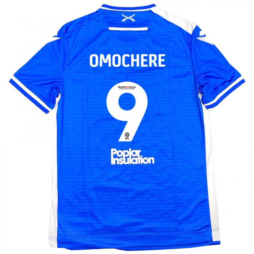 Kinder Promise Omochere #9 Blau Weiß Heimtrikot Trikot 2024/25 T-Shirt Österreich