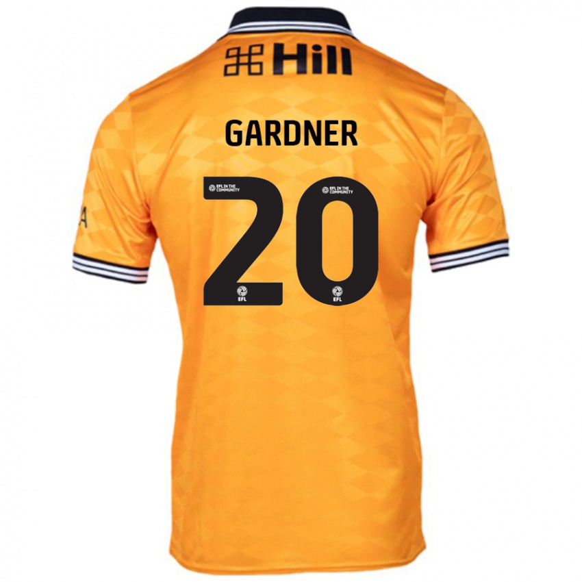 Kinder Gary Gardner #20 Orange Heimtrikot Trikot 2024/25 T-Shirt Österreich