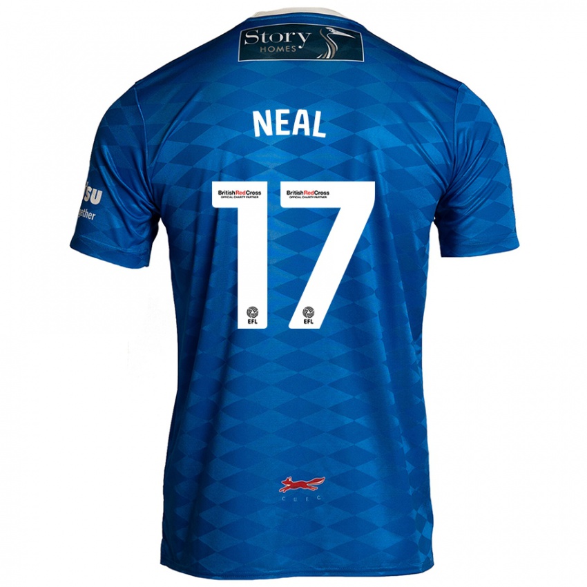 Kinder Harrison Neal #17 Blau Heimtrikot Trikot 2024/25 T-Shirt Österreich