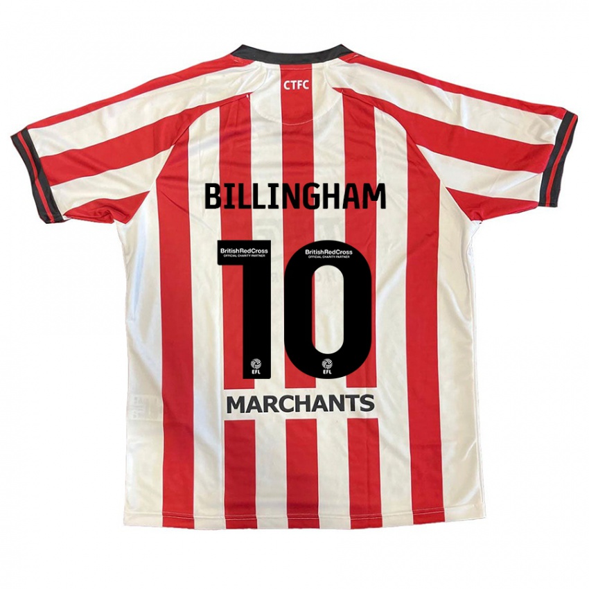 Kinder Lily Billingham #10 Rot Weiß Heimtrikot Trikot 2024/25 T-Shirt Österreich