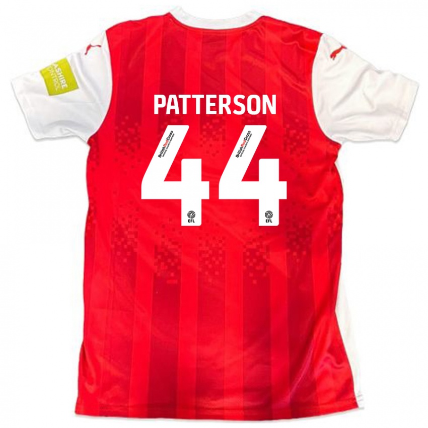 Kinder Phoenix Patterson #44 Rot Weiß Heimtrikot Trikot 2024/25 T-Shirt Österreich