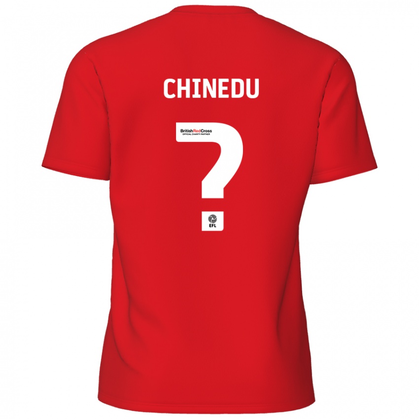 Kinder Phillip Chinedu #0 Rot Heimtrikot Trikot 2024/25 T-Shirt Österreich