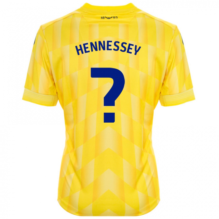 Kinder Laura Hennessey #0 Gelb Heimtrikot Trikot 2024/25 T-Shirt Österreich