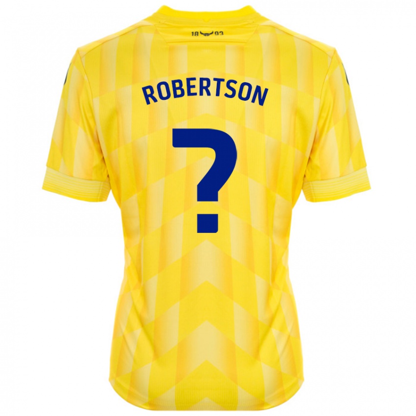 Kinder Maddie Robertson #0 Gelb Heimtrikot Trikot 2024/25 T-Shirt Österreich