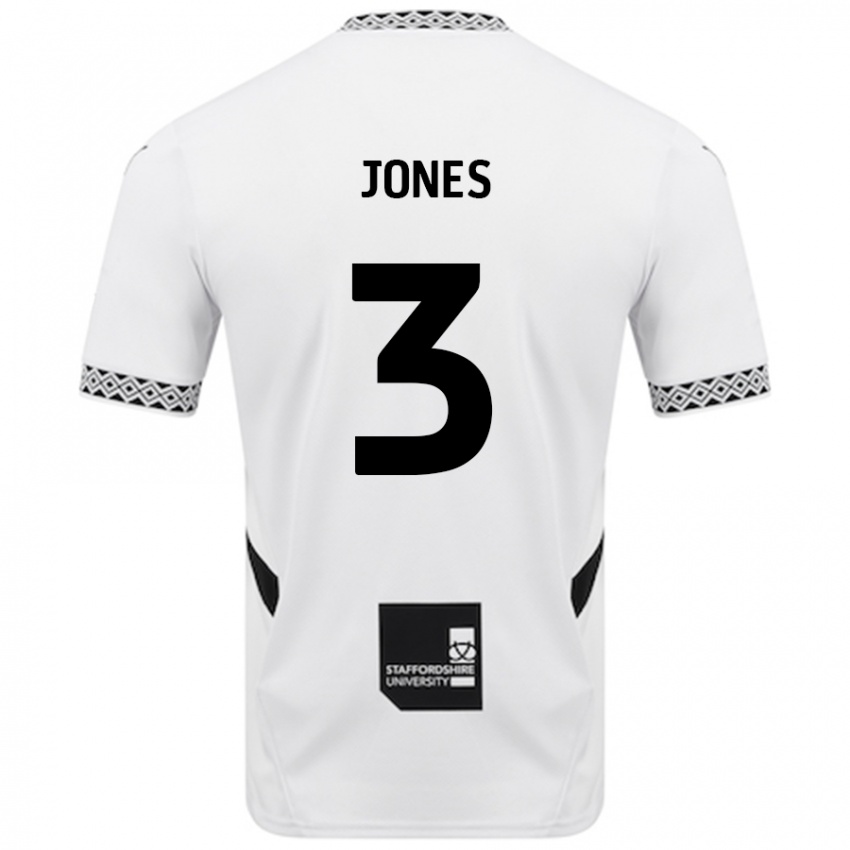 Kinder Dan Jones #3 Weiß Heimtrikot Trikot 2024/25 T-Shirt Österreich