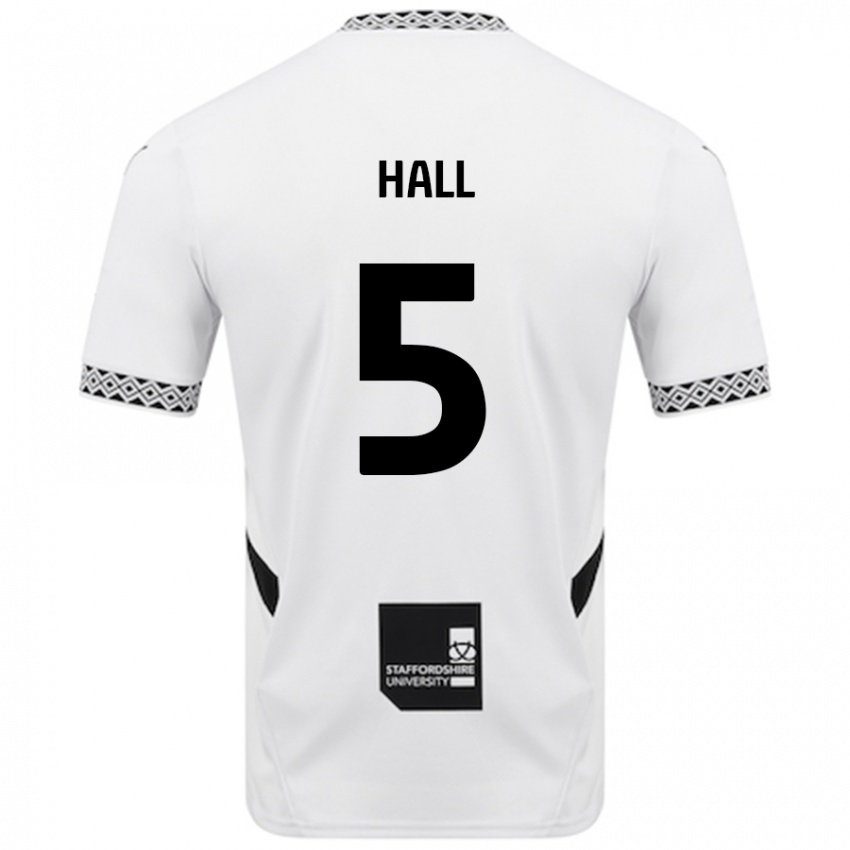 Kinder Connor Hall #5 Weiß Heimtrikot Trikot 2024/25 T-Shirt Österreich