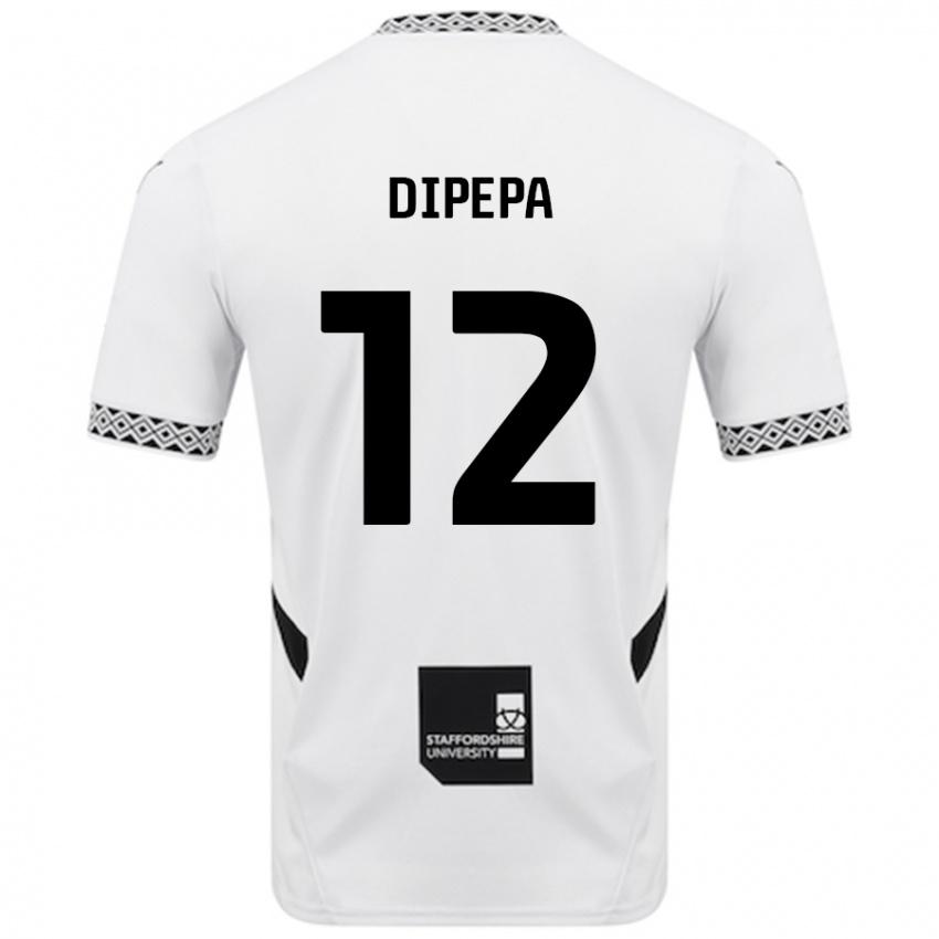 Kinder Baylee Dipepa #12 Weiß Heimtrikot Trikot 2024/25 T-Shirt Österreich