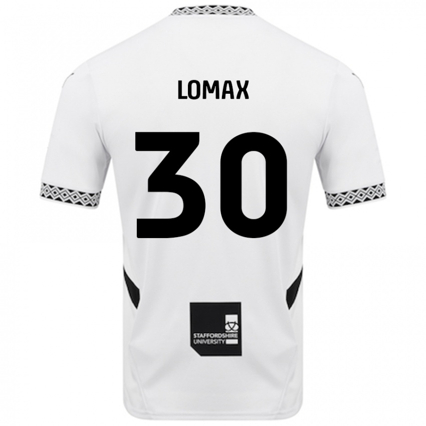 Kinder Ben Lomax #30 Weiß Heimtrikot Trikot 2024/25 T-Shirt Österreich