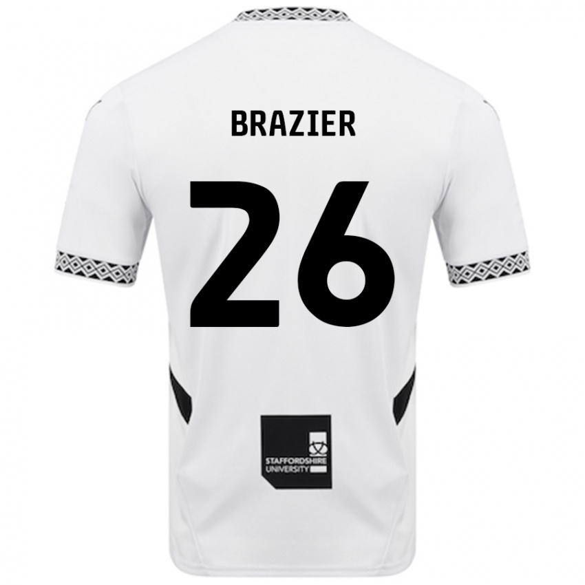 Kinder Liam Brazier #26 Weiß Heimtrikot Trikot 2024/25 T-Shirt Österreich