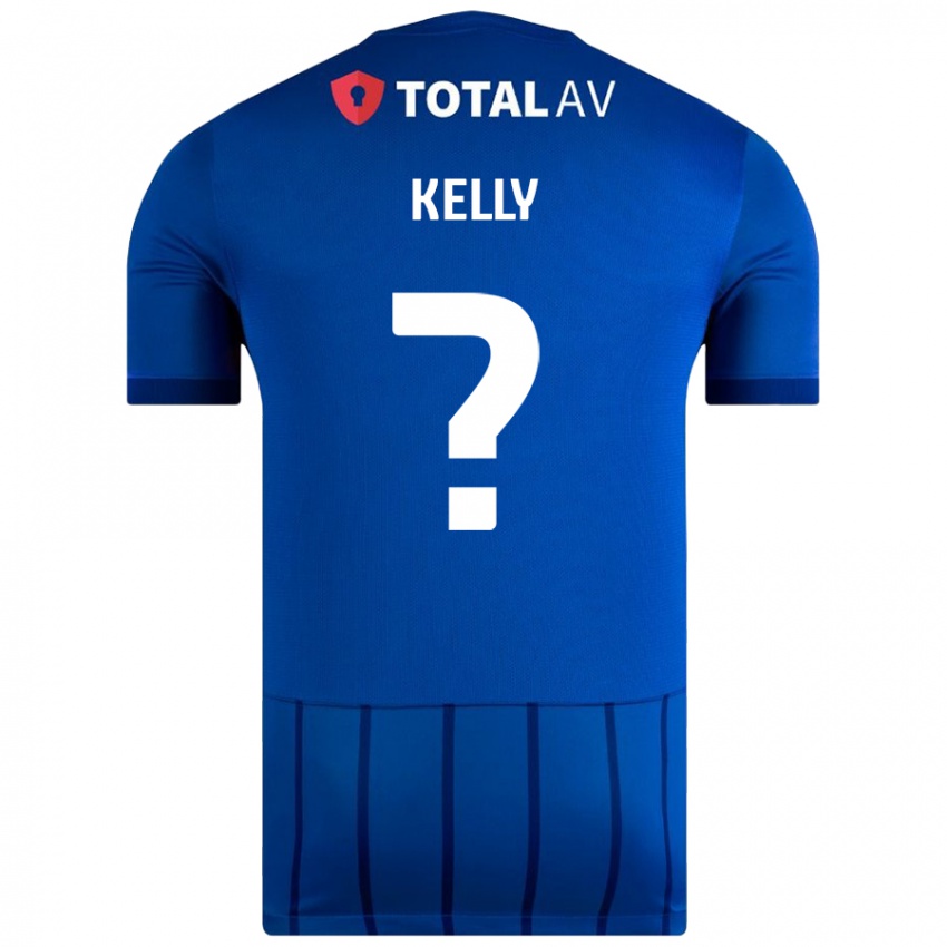 Kinder Liam Kelly #0 Blau Heimtrikot Trikot 2024/25 T-Shirt Österreich