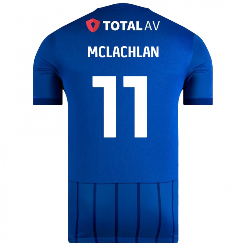 Kinder Daisy Mclachlan #11 Blau Heimtrikot Trikot 2024/25 T-Shirt Österreich