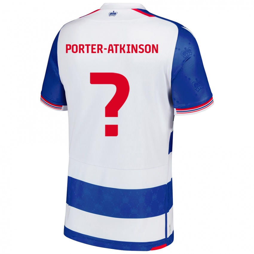 Kinder Jayden Porter-Atkinson #0 Blau Weiß Heimtrikot Trikot 2024/25 T-Shirt Österreich