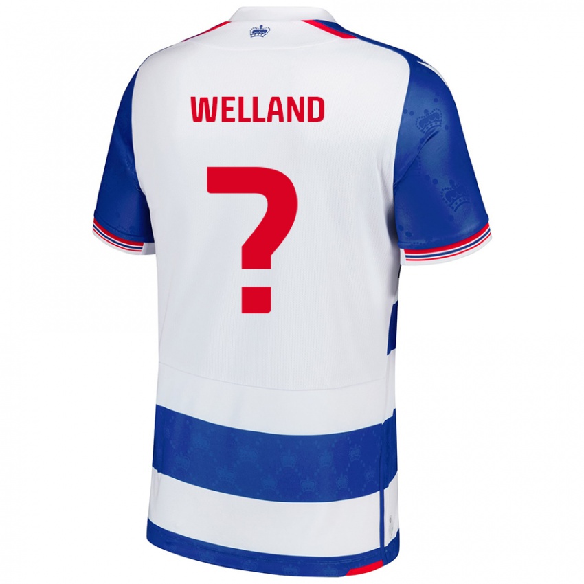 Kinder Josh Welland #0 Blau Weiß Heimtrikot Trikot 2024/25 T-Shirt Österreich