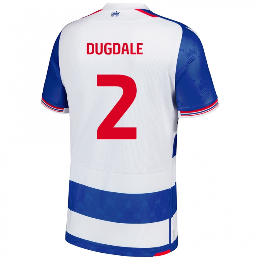 Kinder Rachel Dugdale #2 Blau Weiß Heimtrikot Trikot 2024/25 T-Shirt Österreich