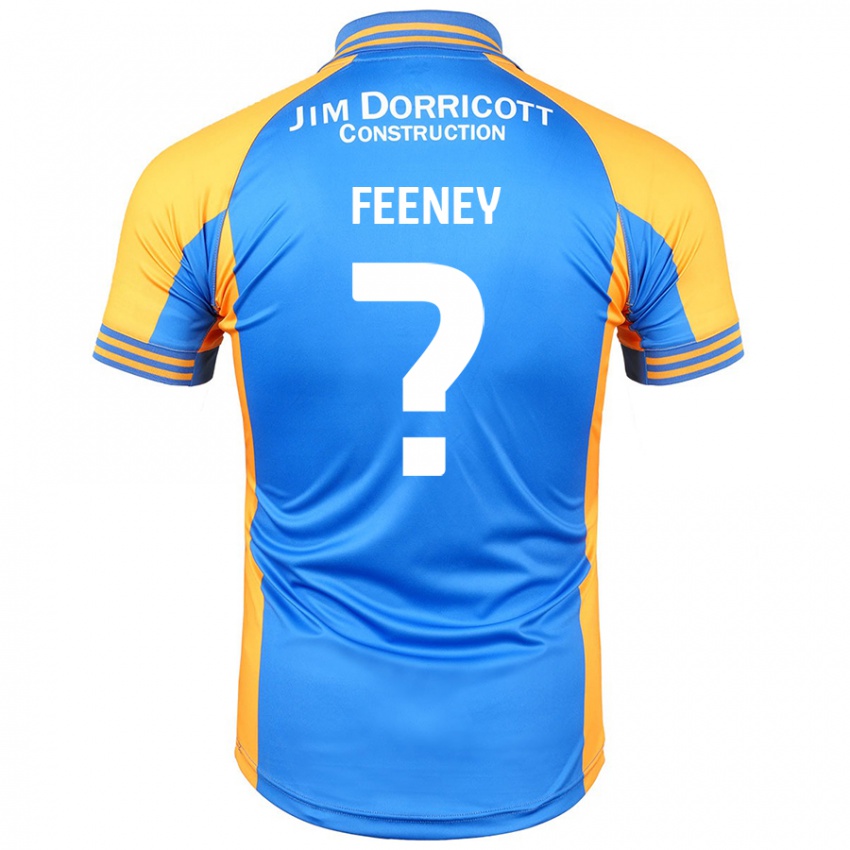 Kinder Josh Feeney #0 Blau Bernstein Heimtrikot Trikot 2024/25 T-Shirt Österreich