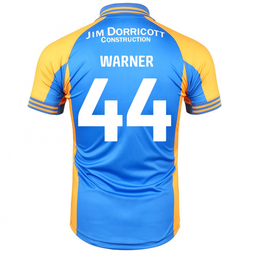 Kinder James Warner #44 Blau Bernstein Heimtrikot Trikot 2024/25 T-Shirt Österreich