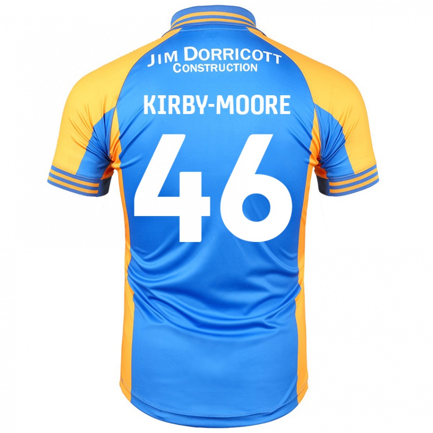 Kinder Harvey Kirby-Moore #46 Blau Bernstein Heimtrikot Trikot 2024/25 T-Shirt Österreich