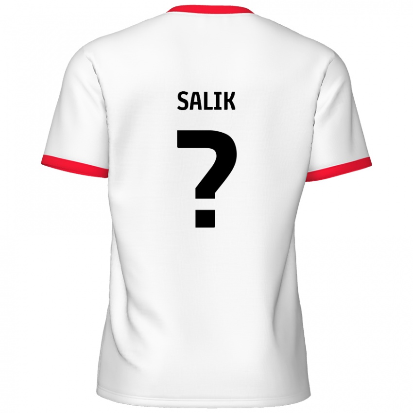 Kinder Tanil Salik #0 Weiß Rot Heimtrikot Trikot 2024/25 T-Shirt Österreich