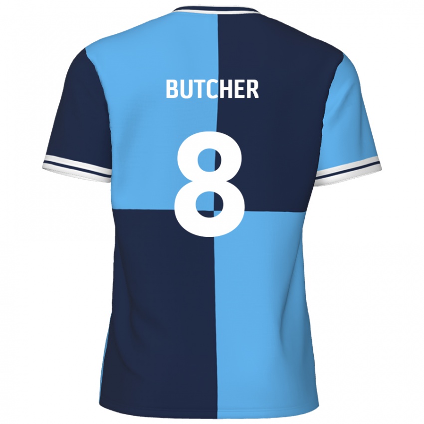 Kinder Matt Butcher #8 Himmelblau Dunkelblau Heimtrikot Trikot 2024/25 T-Shirt Österreich