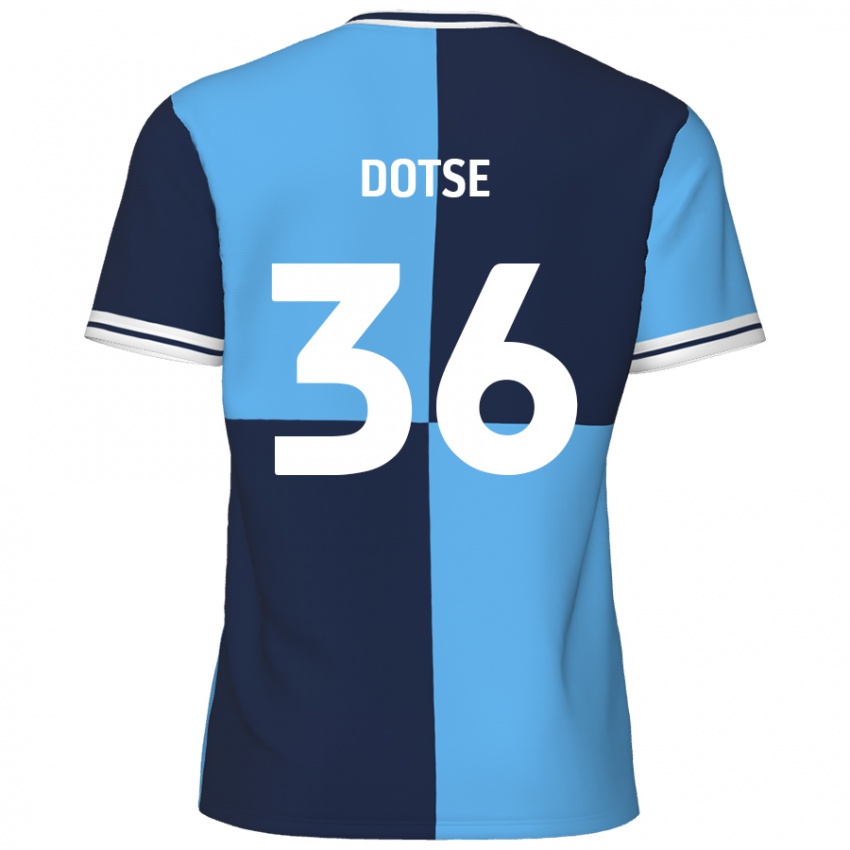 Kinder Jahiem Dotse #36 Himmelblau Dunkelblau Heimtrikot Trikot 2024/25 T-Shirt Österreich