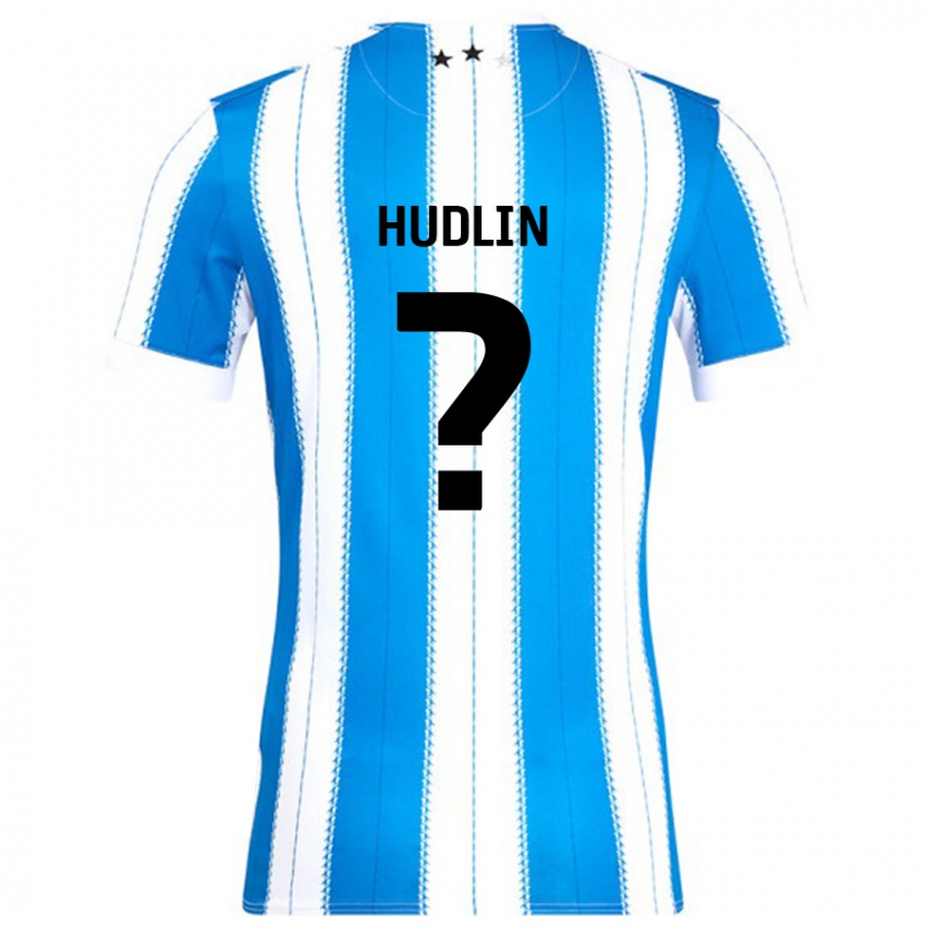 Kinder Kyle Hudlin #0 Blau Weiß Heimtrikot Trikot 2024/25 T-Shirt Österreich