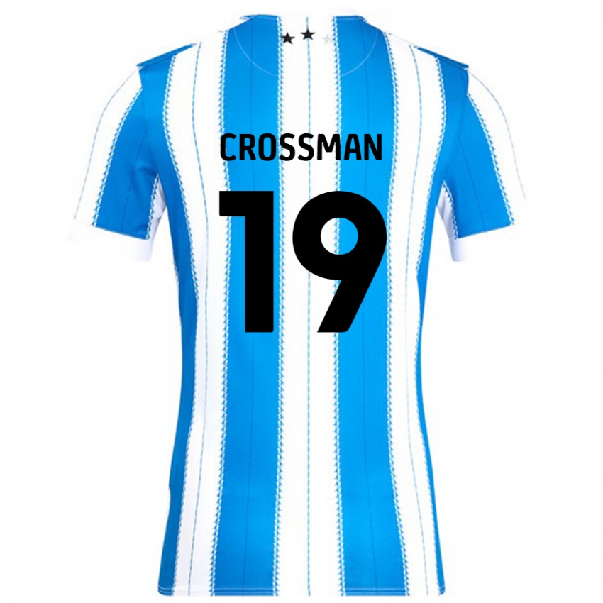 Kinder Paige Crossman #19 Blau Weiß Heimtrikot Trikot 2024/25 T-Shirt Österreich