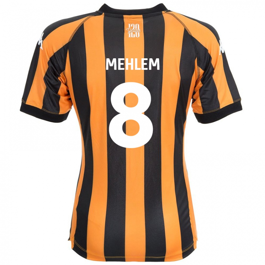 Kinder Marvin Mehlem #8 Schwarz Bernstein Heimtrikot Trikot 2024/25 T-Shirt Österreich