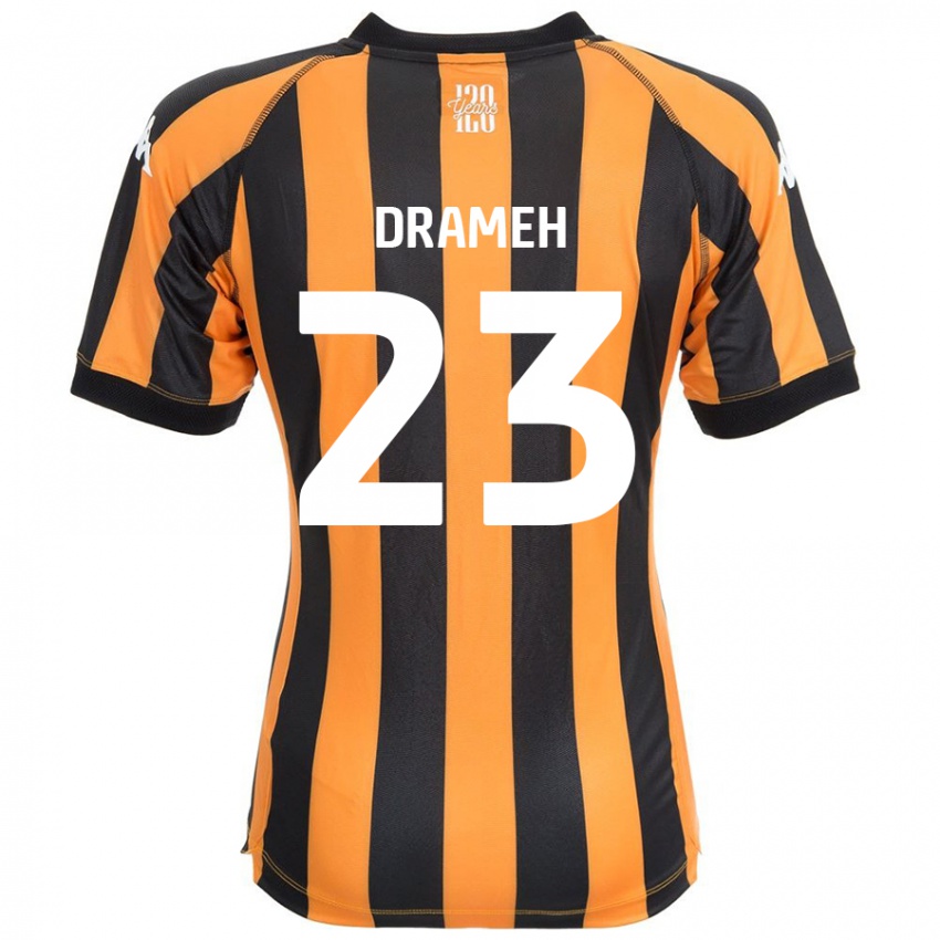 Kinder Cody Drameh #23 Schwarz Bernstein Heimtrikot Trikot 2024/25 T-Shirt Österreich