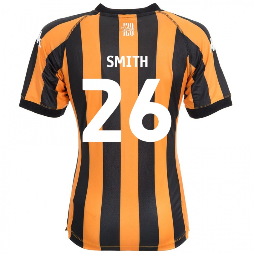 Kinder Andy Smith #26 Schwarz Bernstein Heimtrikot Trikot 2024/25 T-Shirt Österreich