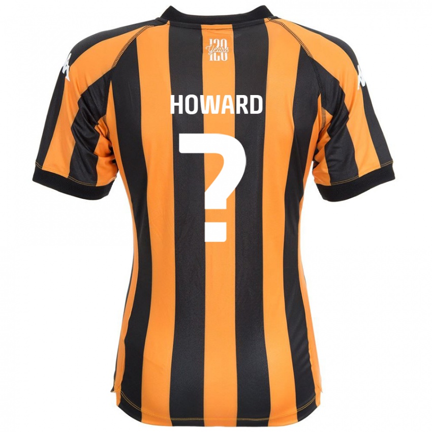 Kinder Archie Howard #0 Schwarz Bernstein Heimtrikot Trikot 2024/25 T-Shirt Österreich