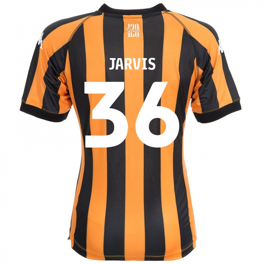 Kinder Will Jarvis #36 Schwarz Bernstein Heimtrikot Trikot 2024/25 T-Shirt Österreich