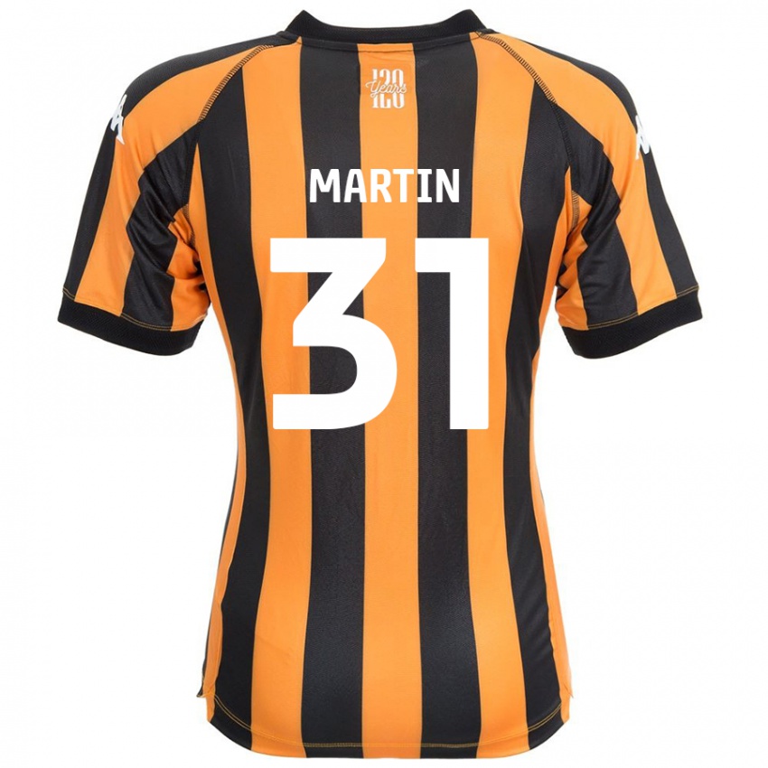 Kinder Faith Martin #31 Schwarz Bernstein Heimtrikot Trikot 2024/25 T-Shirt Österreich