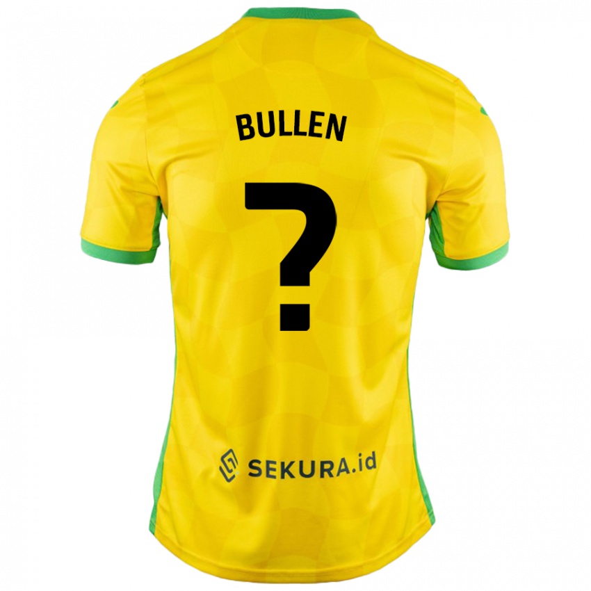 Kinder Henry Bullen #0 Gelb Grün Heimtrikot Trikot 2024/25 T-Shirt Österreich