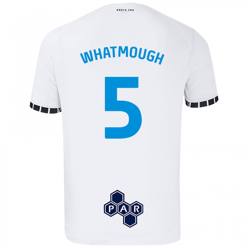 Kinder Jack Whatmough #5 Weiß Heimtrikot Trikot 2024/25 T-Shirt Österreich