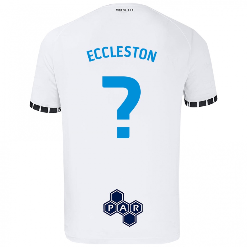 Kinder Ethan Eccleston #0 Weiß Heimtrikot Trikot 2024/25 T-Shirt Österreich