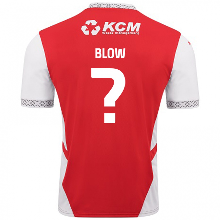 Kinder Hayden Blow #0 Rot Weiß Heimtrikot Trikot 2024/25 T-Shirt Österreich