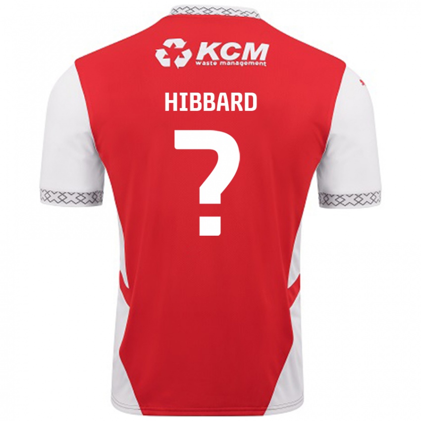 Kinder Zac Hibbard #0 Rot Weiß Heimtrikot Trikot 2024/25 T-Shirt Österreich