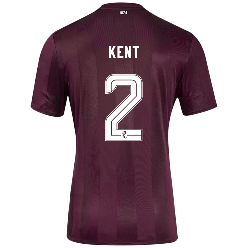 Kinder Frankie Kent #2 Burgundrot Heimtrikot Trikot 2024/25 T-Shirt Österreich