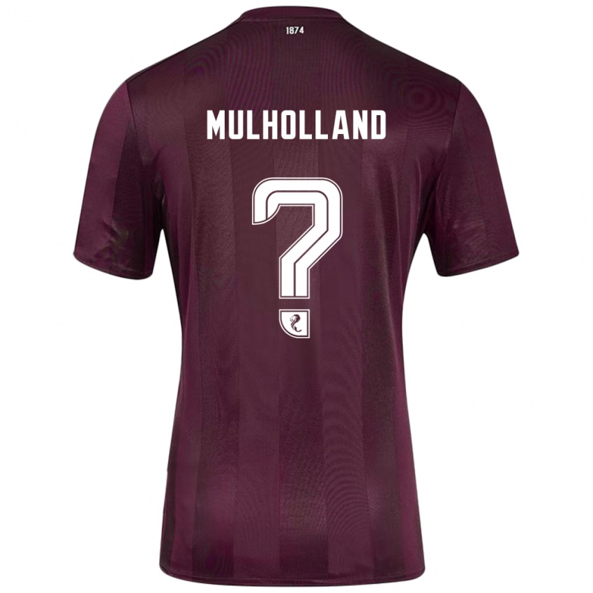 Kinder James Mulholland #0 Burgundrot Heimtrikot Trikot 2024/25 T-Shirt Österreich