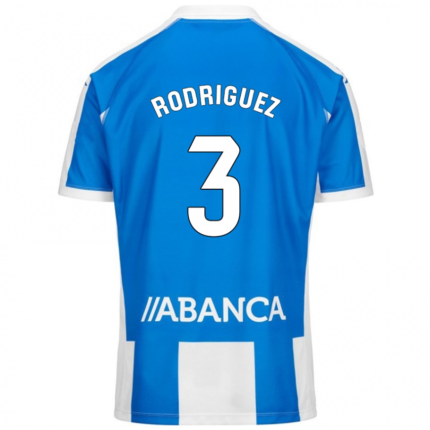 Kinder Clara Rodríguez #3 Blau Weiß Heimtrikot Trikot 2024/25 T-Shirt Österreich