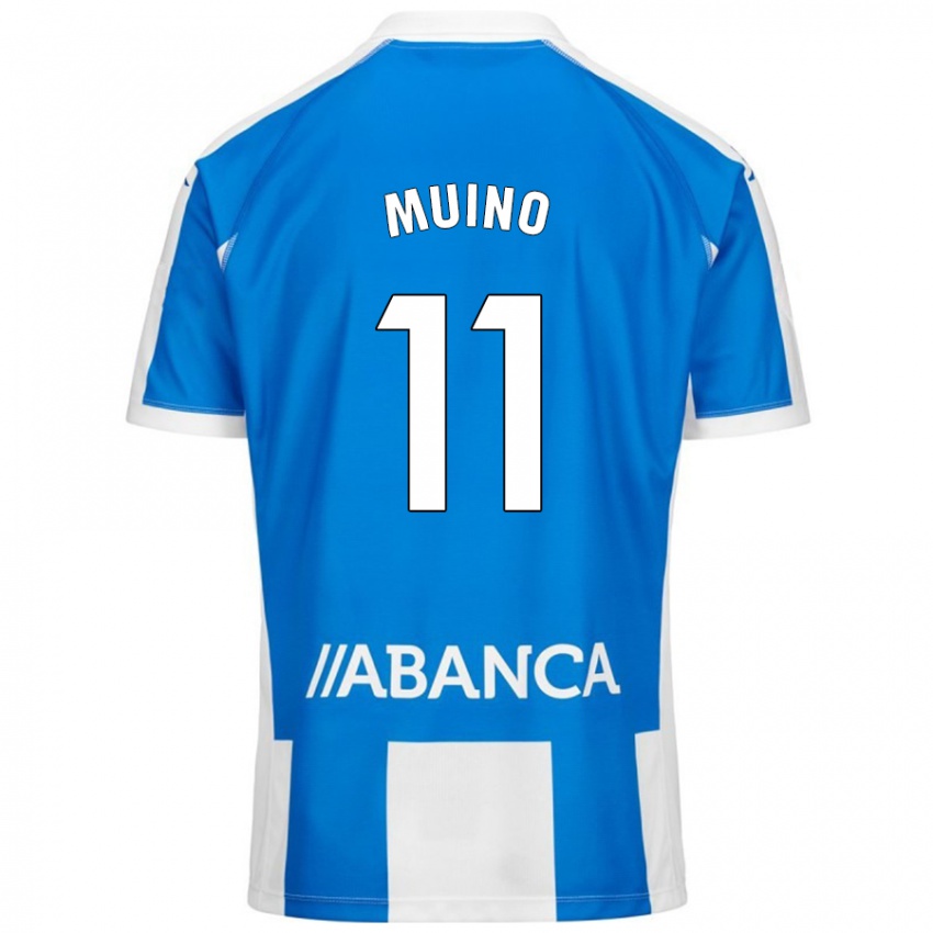 Kinder Rosalía Muiño #11 Blau Weiß Heimtrikot Trikot 2024/25 T-Shirt Österreich