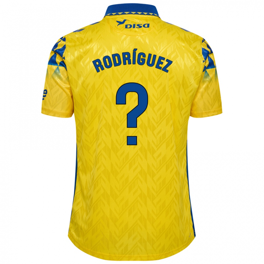 Kinder David Rodríguez #0 Gelb Blau Heimtrikot Trikot 2024/25 T-Shirt Österreich