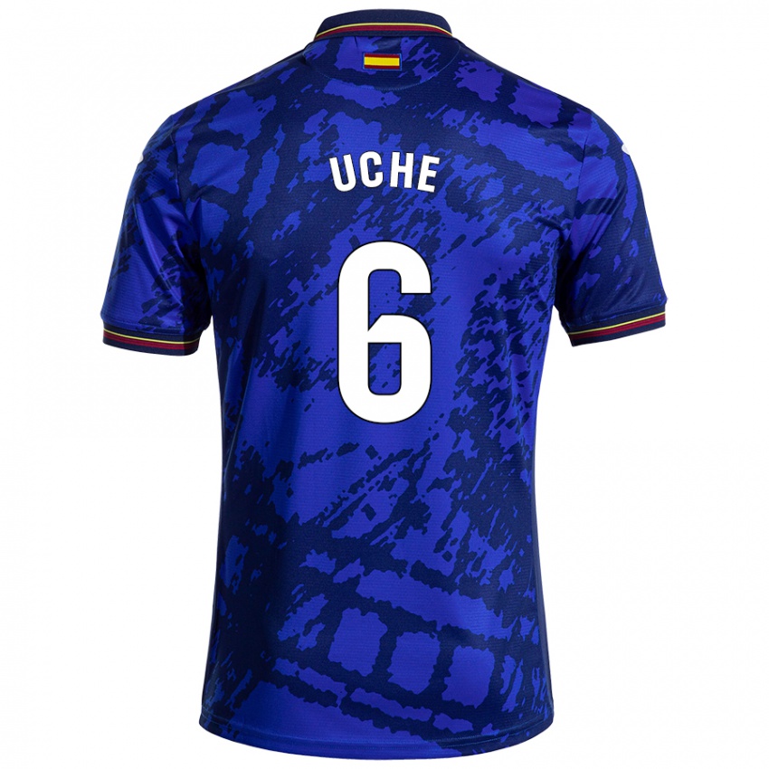 Kinder Chrisantus Uche #6 Dunkleres Blau Heimtrikot Trikot 2024/25 T-Shirt Österreich