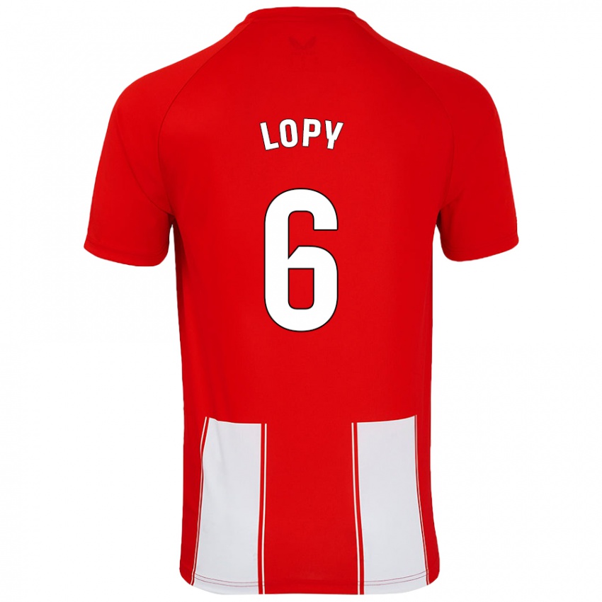 Kinder Dion Lopy #6 Rot Weiß Heimtrikot Trikot 2024/25 T-Shirt Österreich