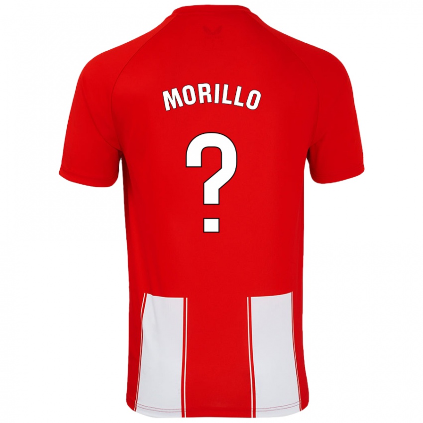 Kinder Manu Morillo #0 Rot Weiß Heimtrikot Trikot 2024/25 T-Shirt Österreich