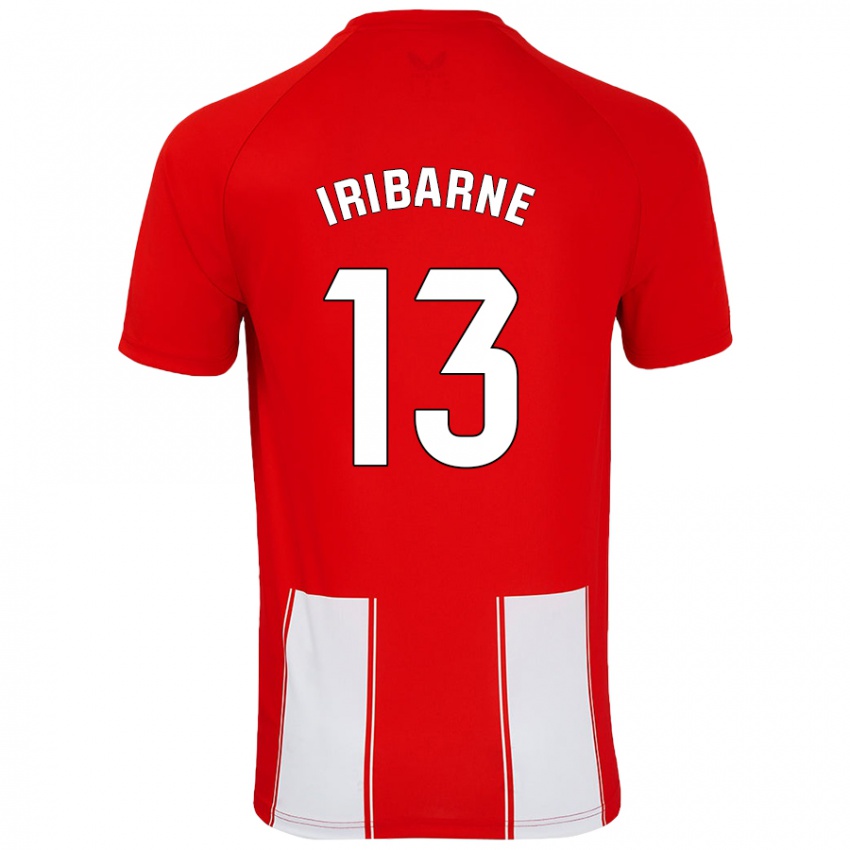 Kinder Bruno Iribarne #13 Rot Weiß Heimtrikot Trikot 2024/25 T-Shirt Österreich