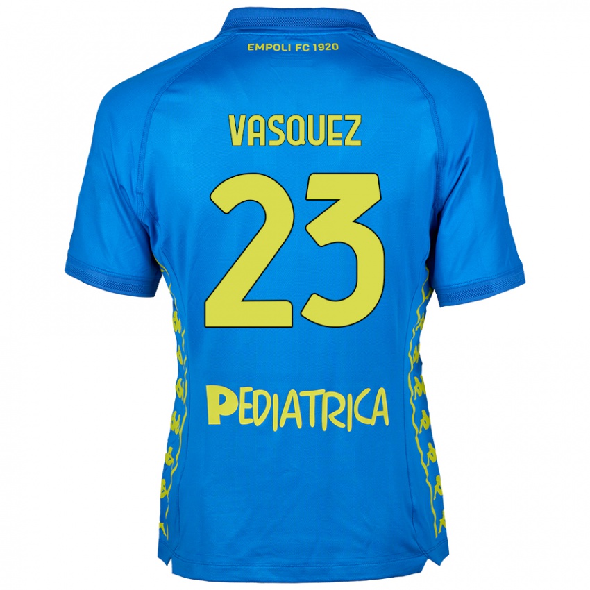 Kinder Devis Vásquez #23 Blau Heimtrikot Trikot 2024/25 T-Shirt Österreich