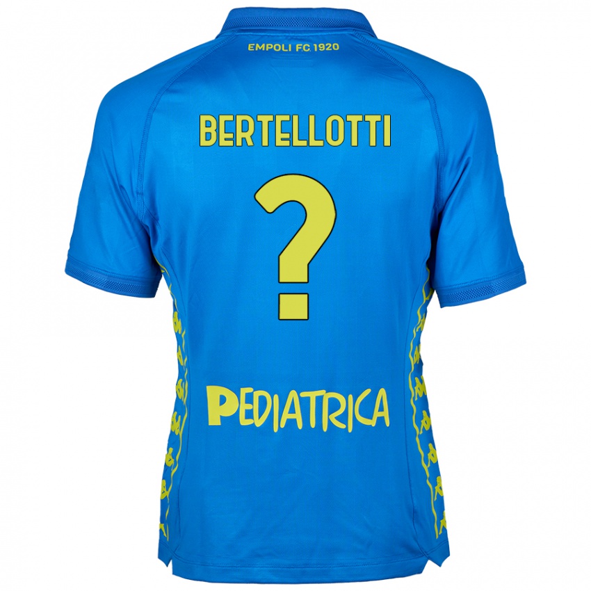 Kinder Giacomo Bertellotti #0 Blau Heimtrikot Trikot 2024/25 T-Shirt Österreich