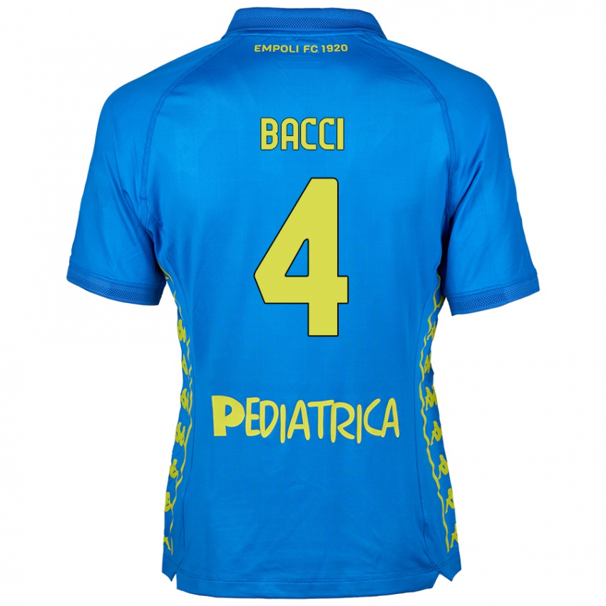 Kinder Jacopo Bacci #4 Blau Heimtrikot Trikot 2024/25 T-Shirt Österreich