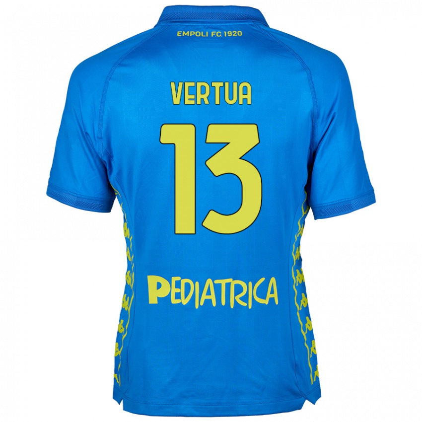 Kinder Filippo Vertua #13 Blau Heimtrikot Trikot 2024/25 T-Shirt Österreich